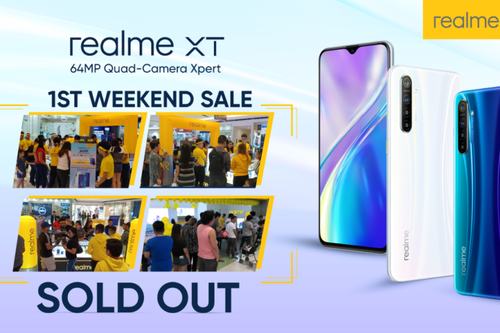 realme XT 64MP Quad-Camera Xpert Records Sold-Out First Weekend Sale