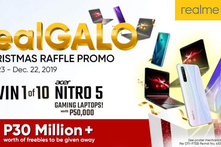 Wrap a #realGALO: realme Philippines Officially Launches Christmas Promos