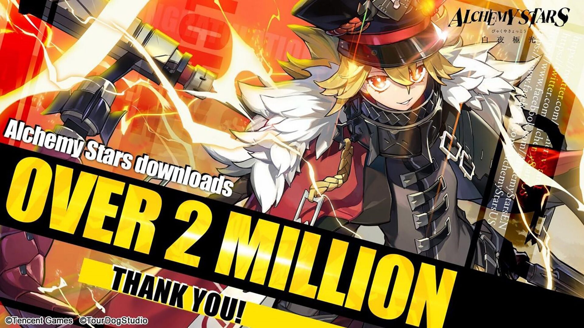 Alchemy Stars Marks 2M Downloads with Interview Featuring Voice Actor of Main Character “Vice”