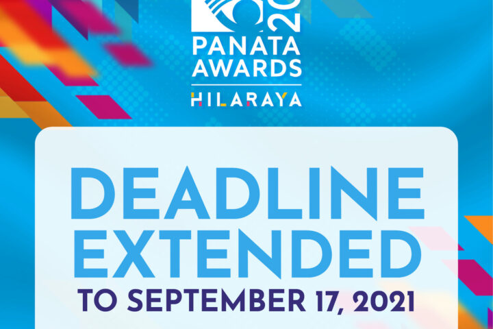 PANAta Awards 2021 Submission of Entries EXTENDED Until September 17