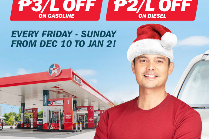 Big Fuel Discounts to All Motorists During Weekends with Caltex Biyaheng Pamasko Promo