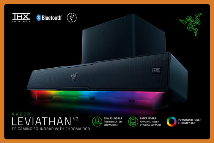 Experience an Immersive, Wide Soundstage with Razer’s New Leviathan V2 PC Soundbar