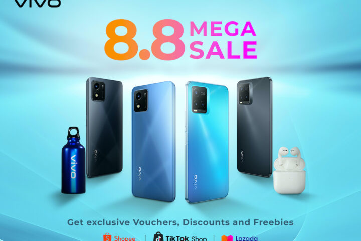 vivo Announces 8.8 Mega Sale on Shopee, Lazada and TikTok Shop
