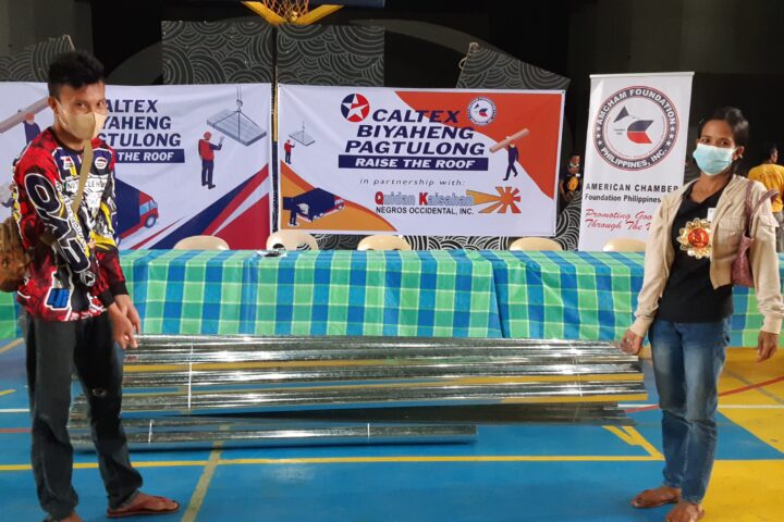 Caltex Helps Super Typhoon Odette Victims in Six Provinces Get Back on Their Feet