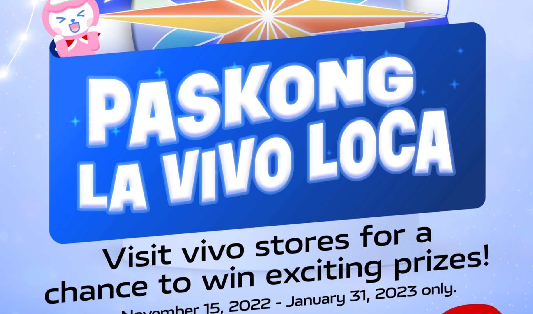 ‘Tis the Season to be Lucky with vivo’s Paskong La vivo Loca Christmas Giveaway Festival