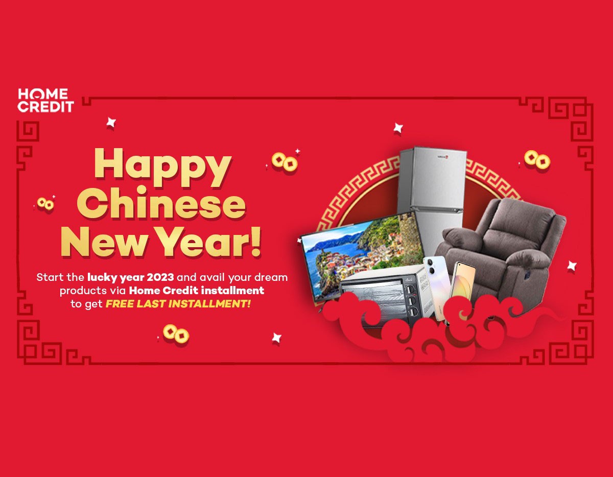 Upgrade Your Lifestyle this Chinese New Year through Home Credit