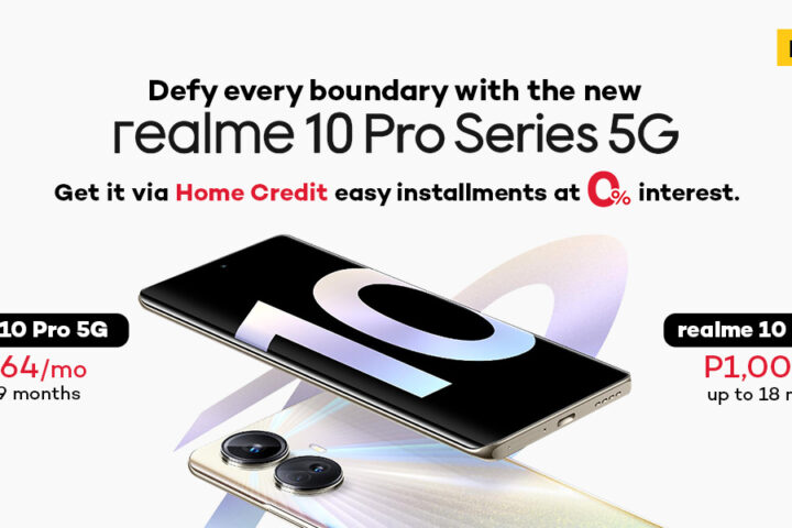 Conquer Life like a Pro with new realme 10 Pro Series 5G, Available Through Home Credit at 0% Interest