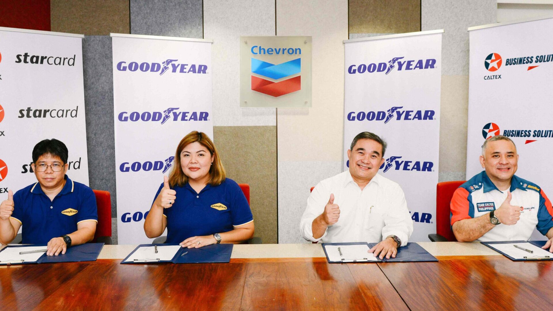 Caltex Inks Partnership with Goodyear, Offers Discount for Tires with Caltex StarCard