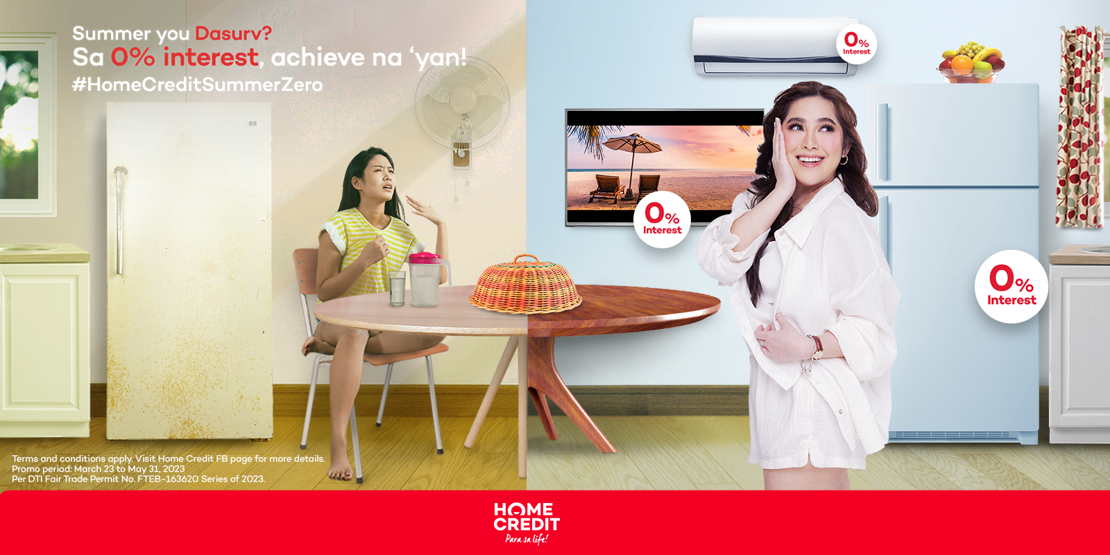 Seize the Summer You Dasurv with 0% Interest on Select Items Through Home Credit