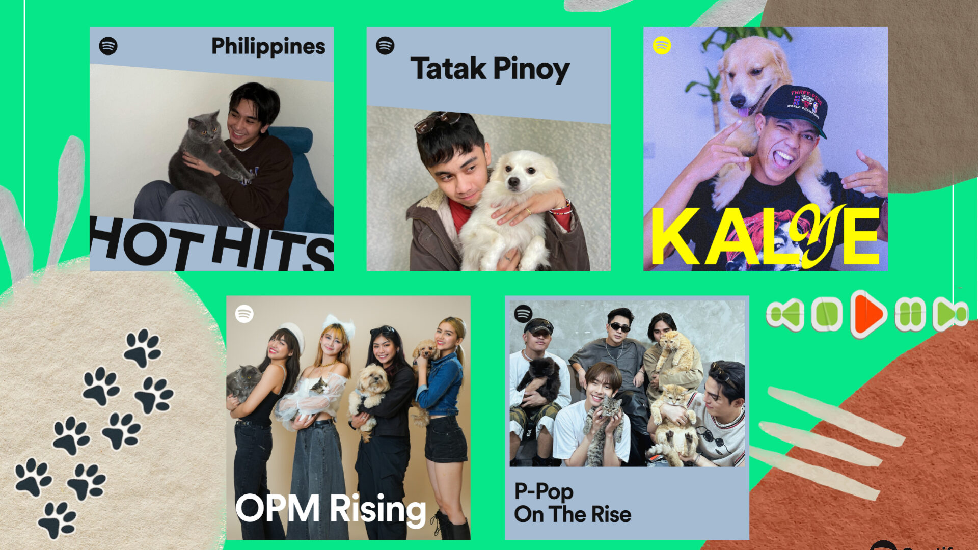 Paws and Play on Spotify: Meet the Pets of Five Pinoy Artists
