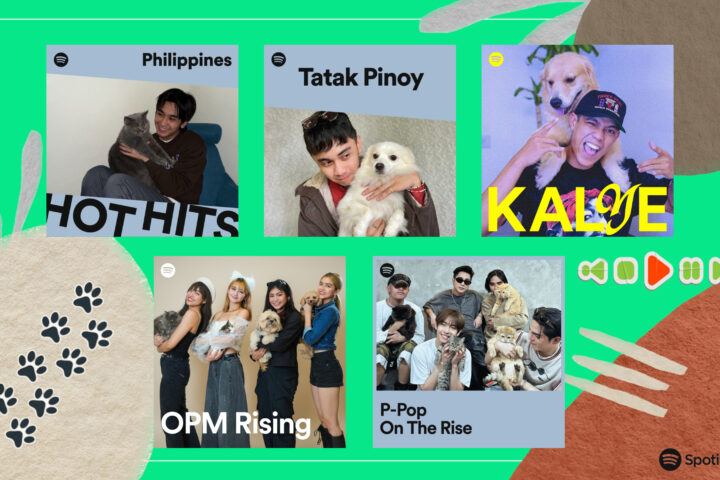 Paws and Play on Spotify: Meet the Pets of Five Pinoy Artists