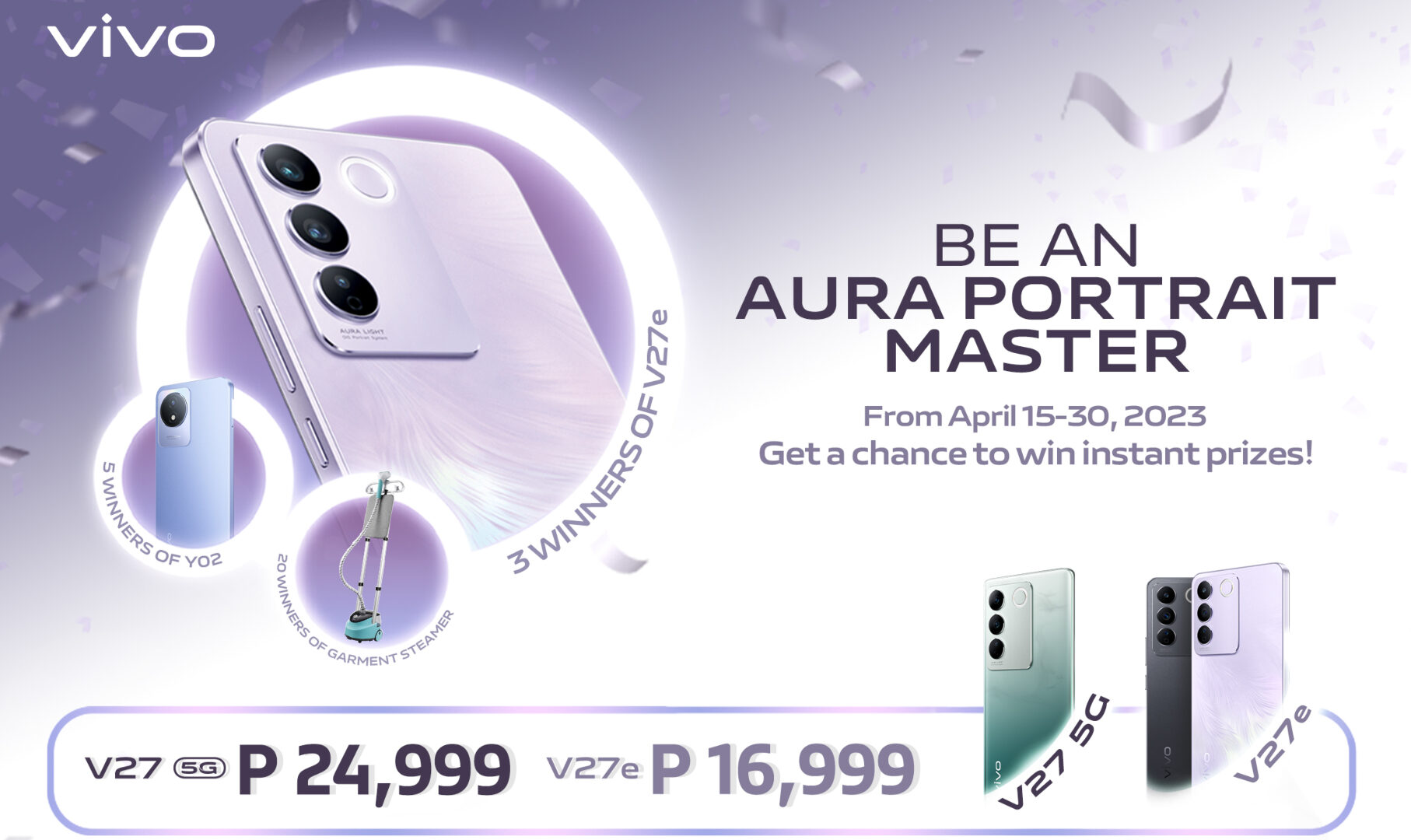 Be an Aura Portrait Master and Win Exciting Prizes from vivo
