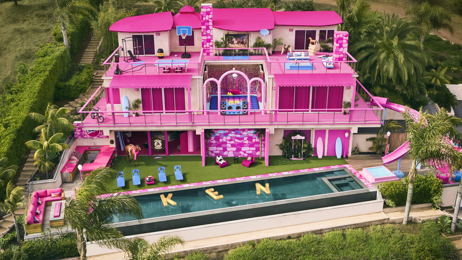 Barbie’s Malibu DreamHouse is Back on Airbnb — But this Time, Ken’s Hosting
