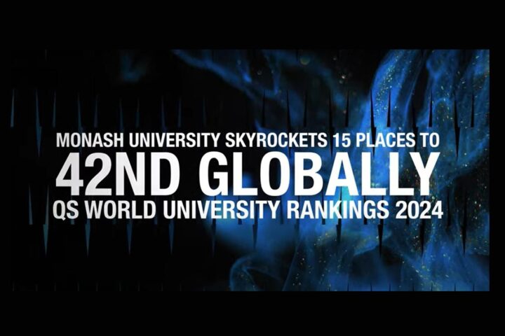 Monash University Soars to 42nd Place in 2024 QS World University Ranking
