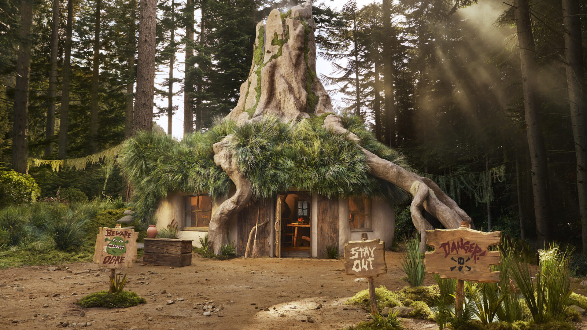 Spend the Night at Shrek’s Swamp, Now on Airbnb