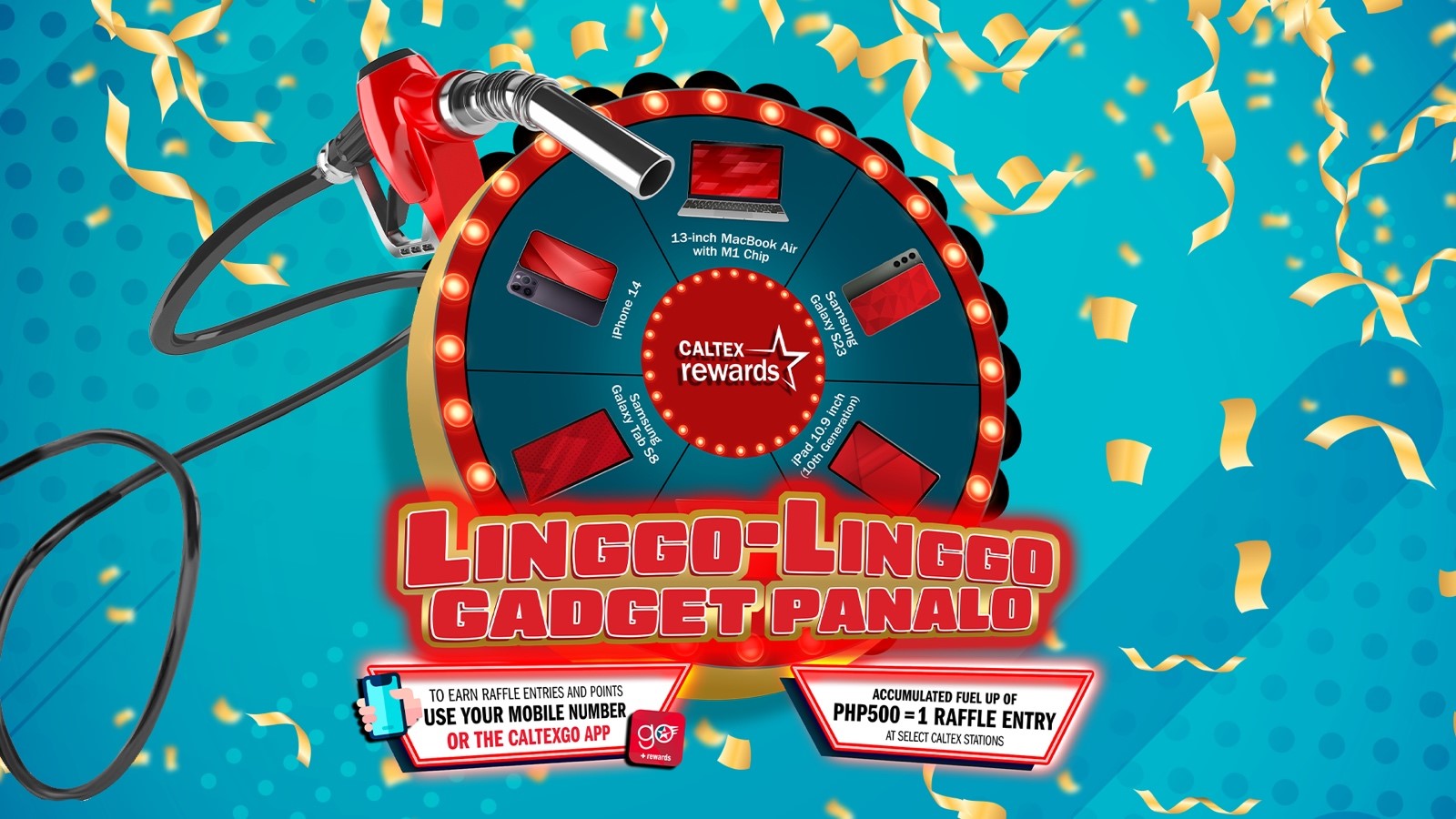 Caltex is Giving Away Smartphones, MacBooks in Caltex Rewards Linggo-Linggo Gadget Panalo