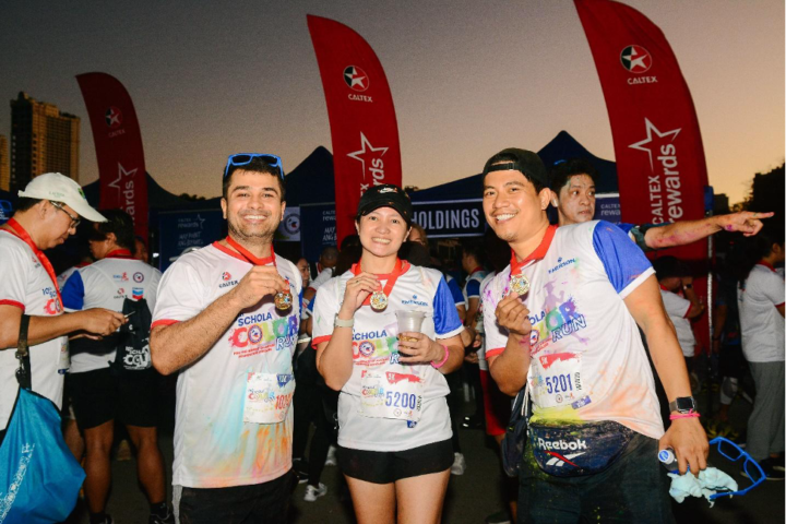 Chevron Sponsors 2024 ScholaCOLORrun to Raise Funds to Send Disadvantaged Youths to School