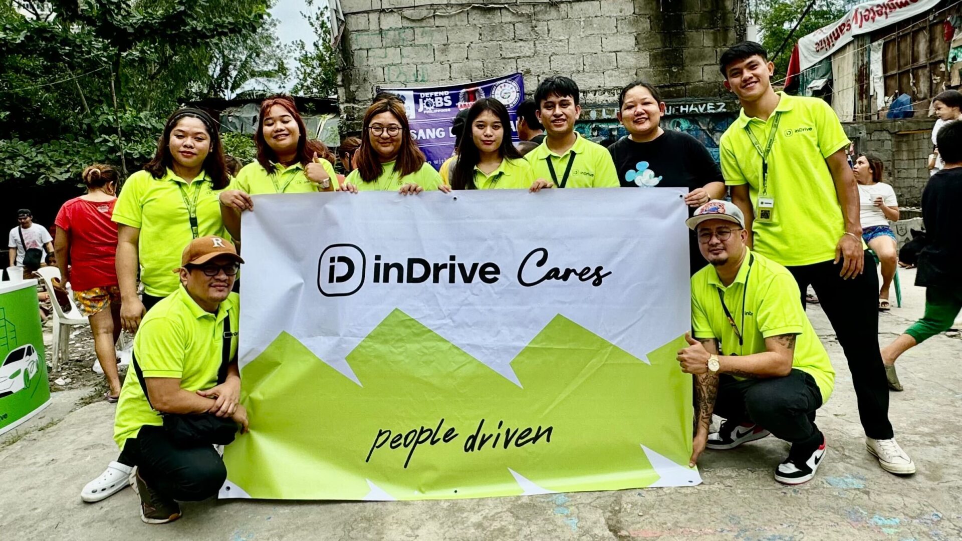 inDrive Provided Assistance to Partner Drivers, Sitio San Roque Community Post-Carina