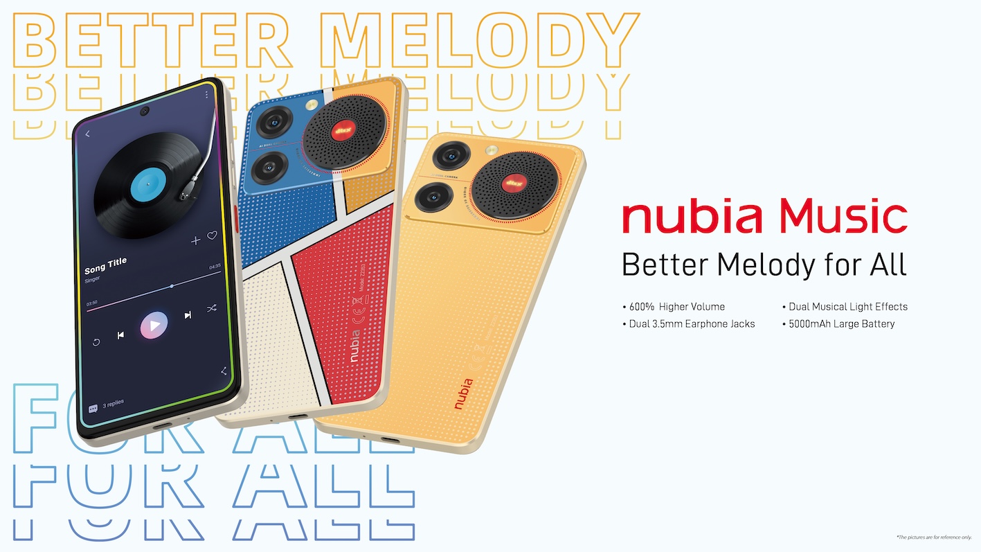 Better Melody for All: nubia Philippines Brings the Fun in Music with the New nubia Music