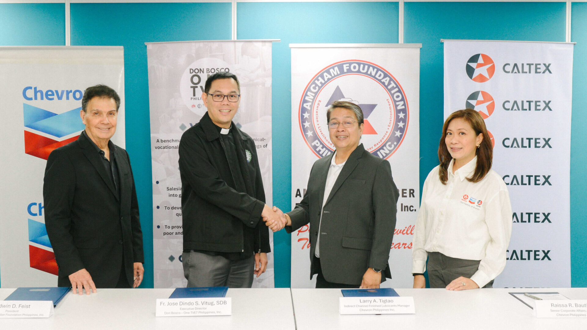 Chevron, Don Bosco and AmCham Foundation Launch Training and Employment Program for Mechanics