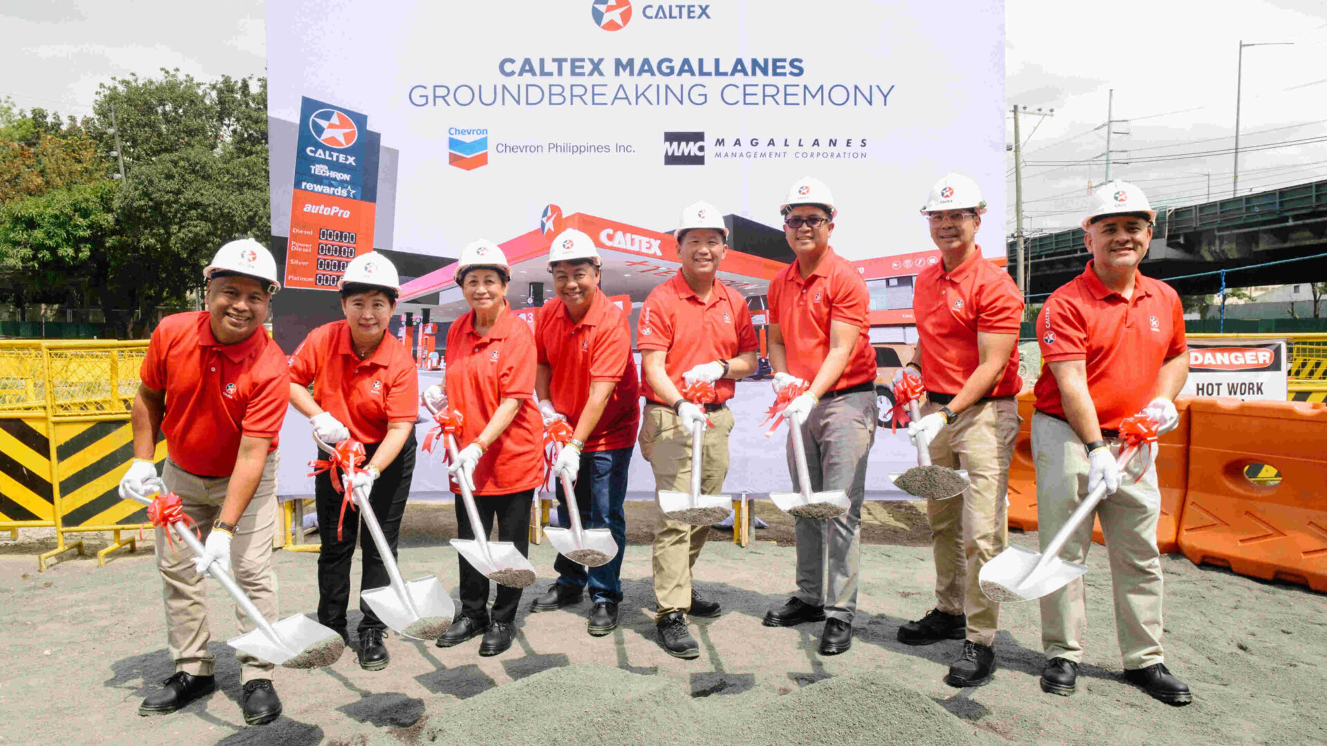 Caltex Breaks Ground at Soon-to-Open Magallanes Retail Station