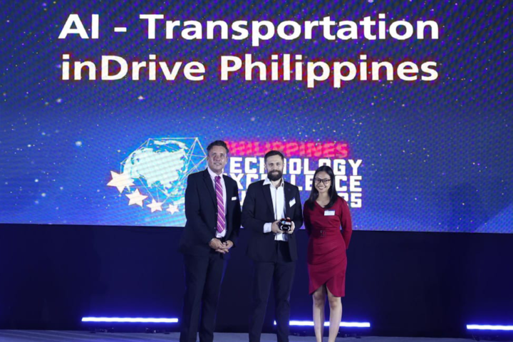 inDrive Wins Philippines Technology Excellence Award for AI in Transportation at the Asian Technology Awards 2025