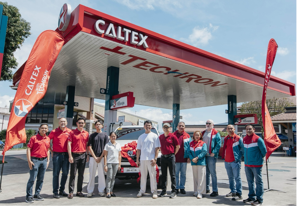Choose Your Ride 2026 winner with Caltex executives